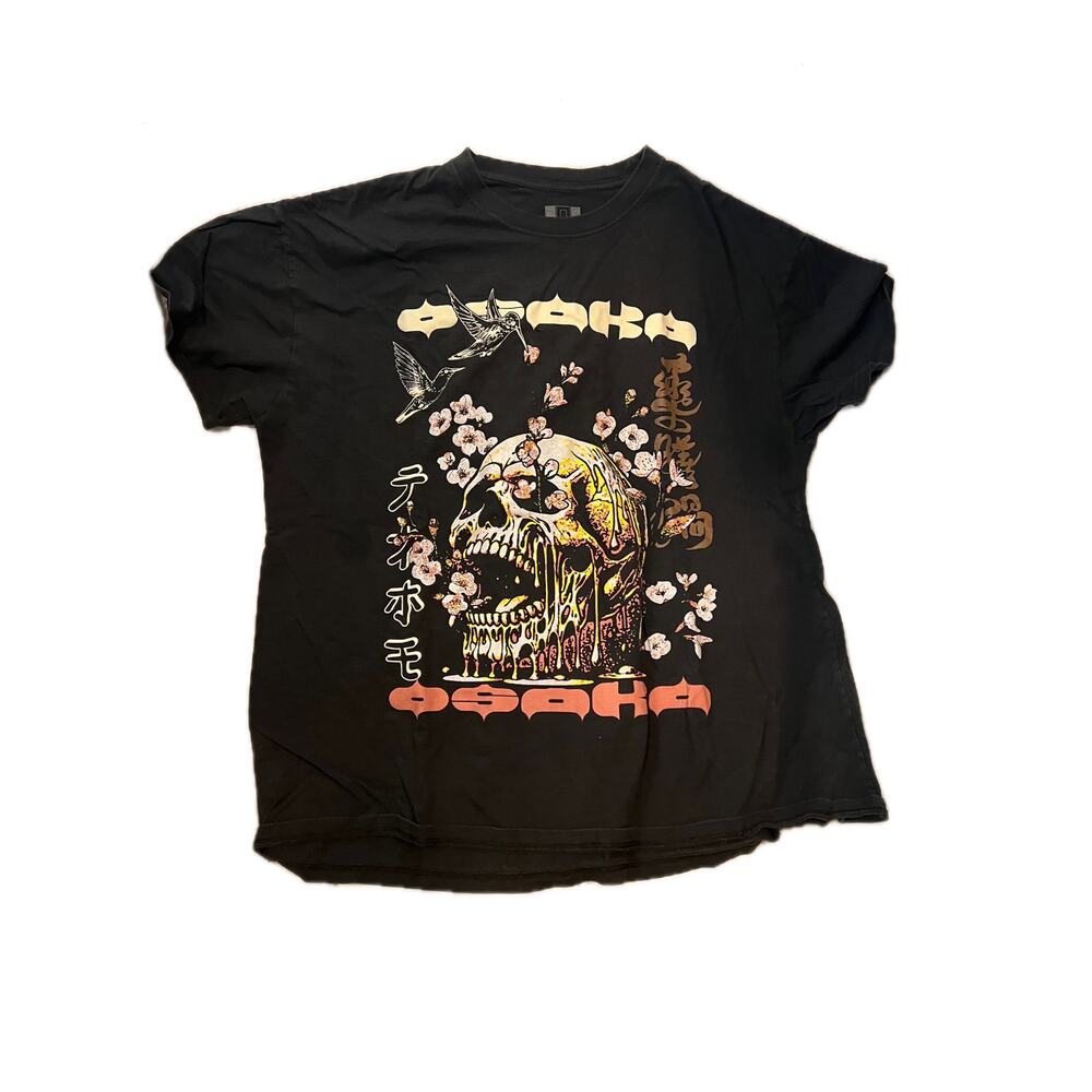 Osaka OG Legend Black T-Shirt Mens 2XL